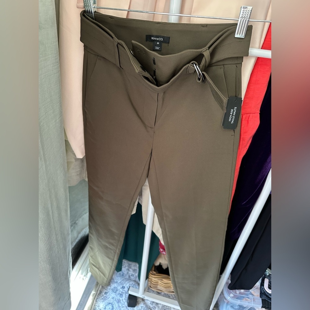 RW&Co Olive Green Trousers